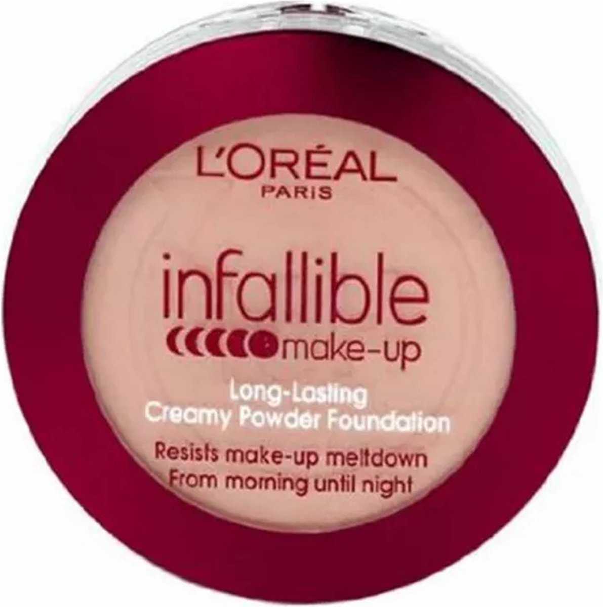 L'Oréal Infallible Long-Lasting Creamy Powder Foundation - 145 Beige Doré
