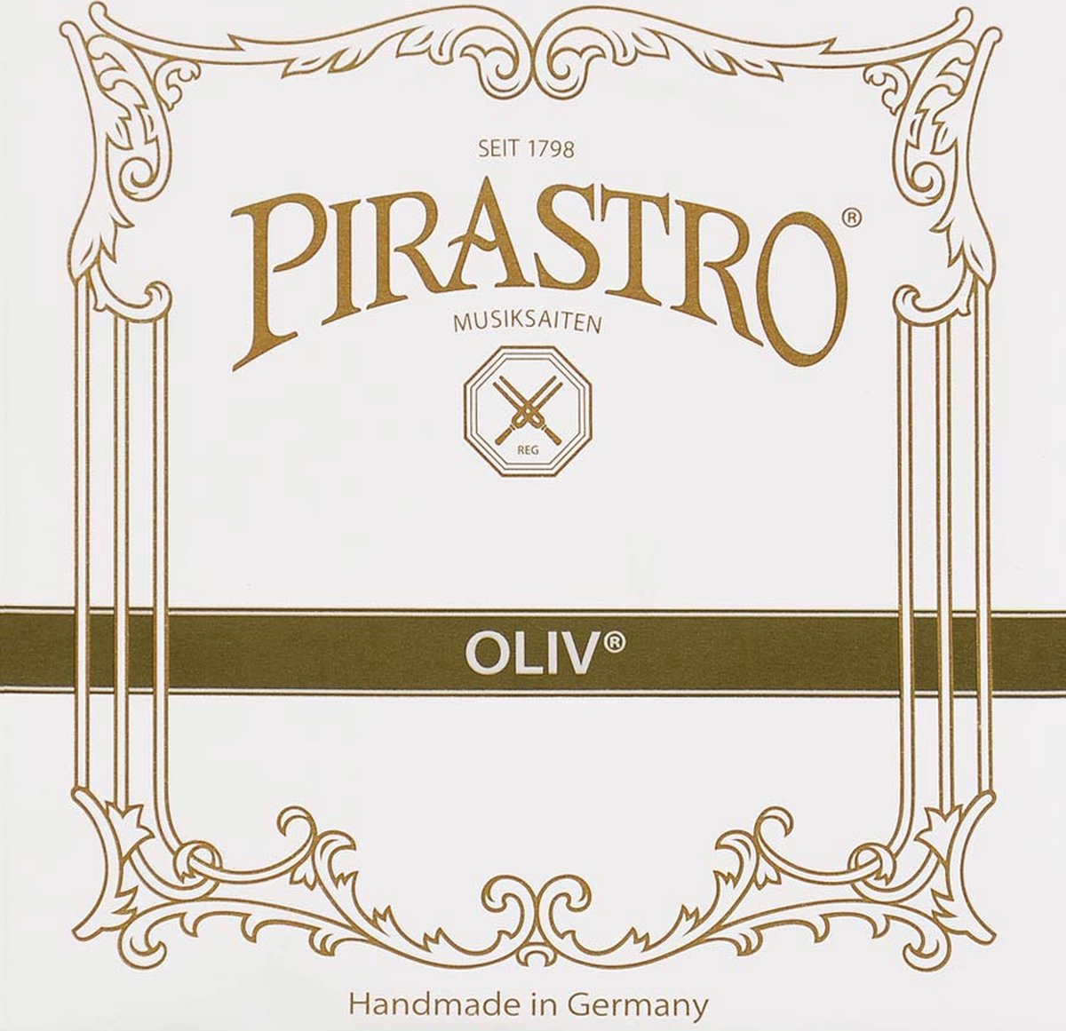 Pirastro P211431 violin string G-4 soft (15 1/2), gut core, gold-silver