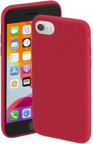 Hama Finest Feel Cover Hoesje geschikt voor Apple iPhone 7 / 8 / SE 2020/2022 - TPU materiaal - Zijdezacht afwerking - Krasbestendig - Perfecte Pasvorm - Rood