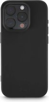 Hama Finest Feel Cover Hoesje geschikt voor Apple iPhone 15 Pro - TPU materiaal - Zijdezacht afwerking - Krasbestendig - Perfecte Pasvorm - Zwart