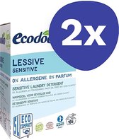 Ecodoo Hypoallergeen Vloeibaar Wasmiddel 5L (166 wasbeurten) (2x 5L)