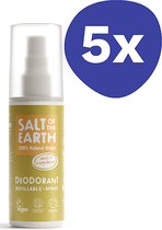 Salt of the Earth Neroli & Orange Blossom Deodorant Spray (5x 100ml)
