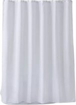 Douchegordijn - Wit - Met ringen - 180 X 200 - Douche Gordijn - Voor kleine Badkamer