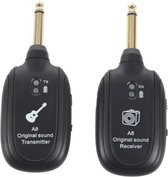 ClearChoice Gitaar Transmitter - Draadloze Gitaarzender - Elektrische gitaar - Bluetooth -Geluid - Jack - Aux - Gitaar Transmitter Kopen - Jack