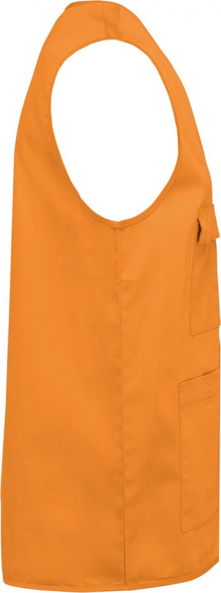 Gilet Unisex M WK. Designed To Work Mouwloos Orange 65% Polyester, 35% Katoen