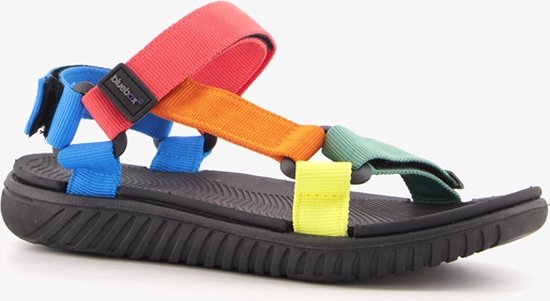 Blue Box dames sandalen multicolour - Geel - Maat 38