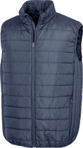 Bodywarmer Unisex S Result Mouwloos Navy 100% Polyester