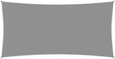 Schaduwdoek 4 x 2m | Rechthoek - Waterdicht | Grijs