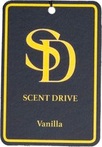 ScentDrive - Vanille - Autoparfum - auto luchtverfrisser - geurhanger - 1 stuk