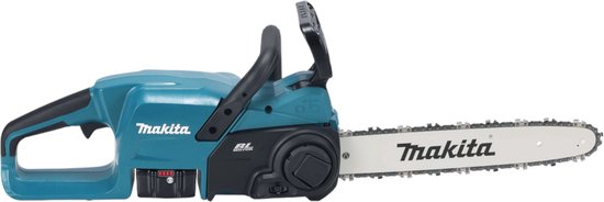 Makita DUC 357 RTX3 accu-kettingzaag 18 V 35 cm borstelloos + 1x accu 5.0 Ah + lader van Makita — afbeelding 3