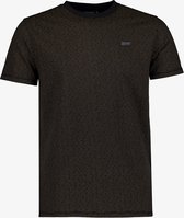 Unsigned heren T-shirt zwart met print - Maat L