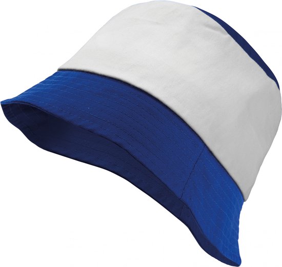 Bob Unisex One Size K-up Royal Blue / White 100% Katoen