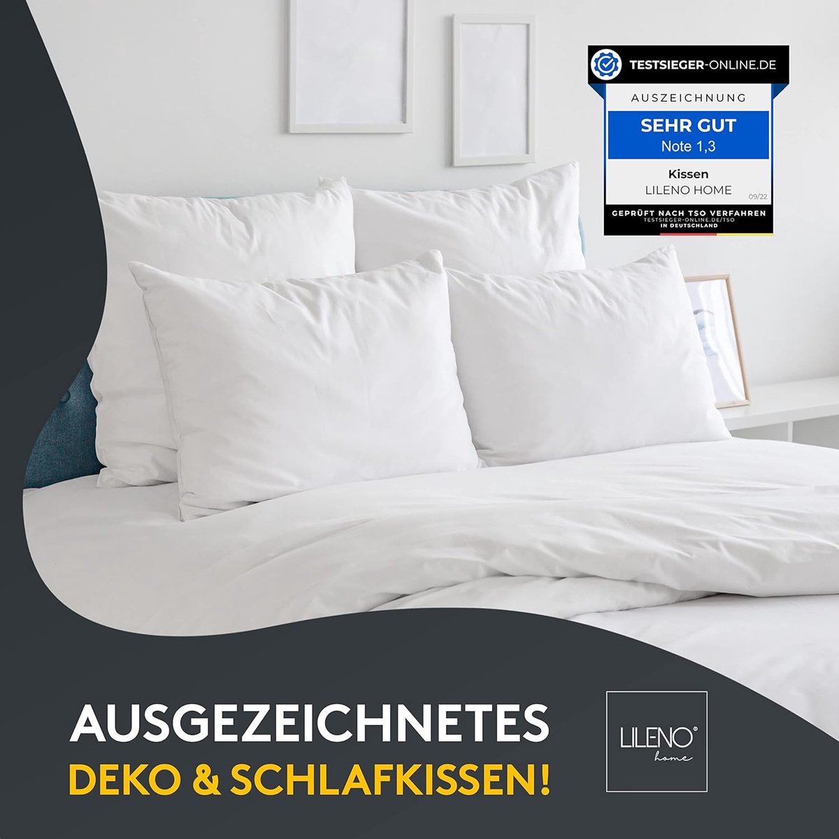 Haus und Deko Kussenvulling polyester, 45 cm, rond, vulkussen, wit, binnenkussen voor sierkussen, zacht hoofdkussen, bankkussen, kussenvulling