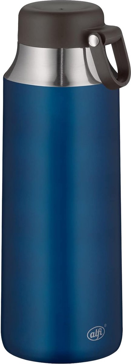 Theefles Thermosfles, 900 ml, roestvrij staal, lekvrij, ook bij koolzuur, 12 uur warm, 24 uur koud, thermosfles, BPA-vrij