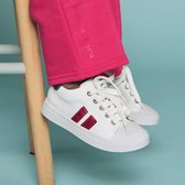 Chaussures à lacets | Filles | White Fuchsia Vert | Cuir | Shoesme | Taille 27