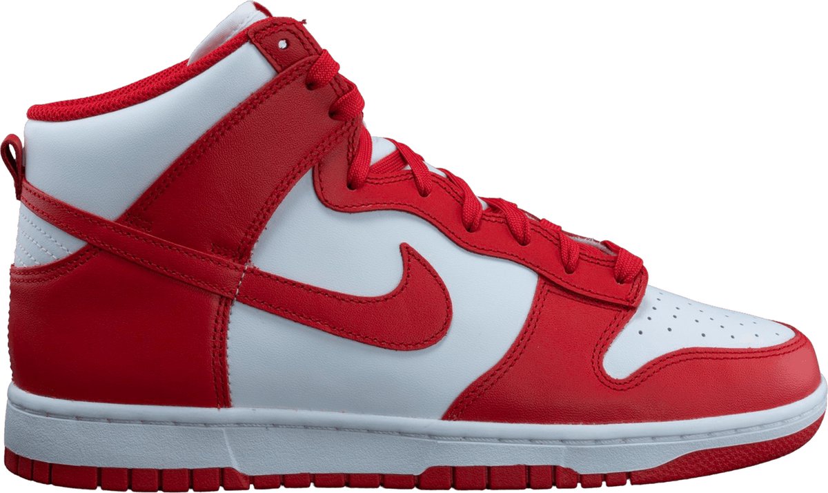 nike dunk blanc rouge