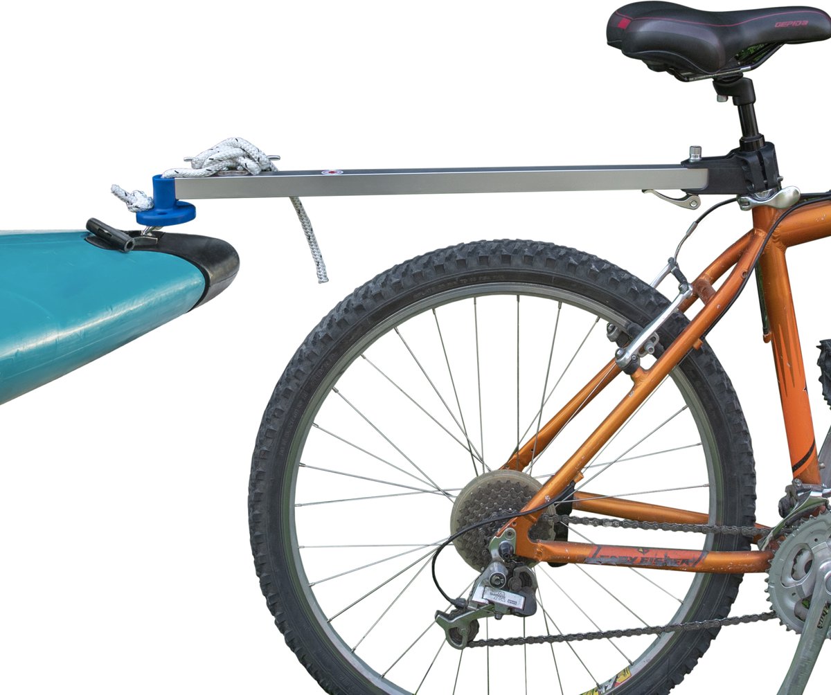 Wike Kayak Canoë et Surf Cart – Comprend une barre de remorquage