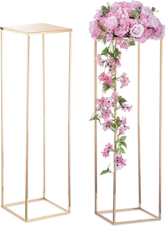 JIDOFUE Witte keramische vaas, 45 cm hoog, voor tafel, middenstukken, plank en woonkamer, grote decoratieve houder voor gedroogde bloemen, arrangement