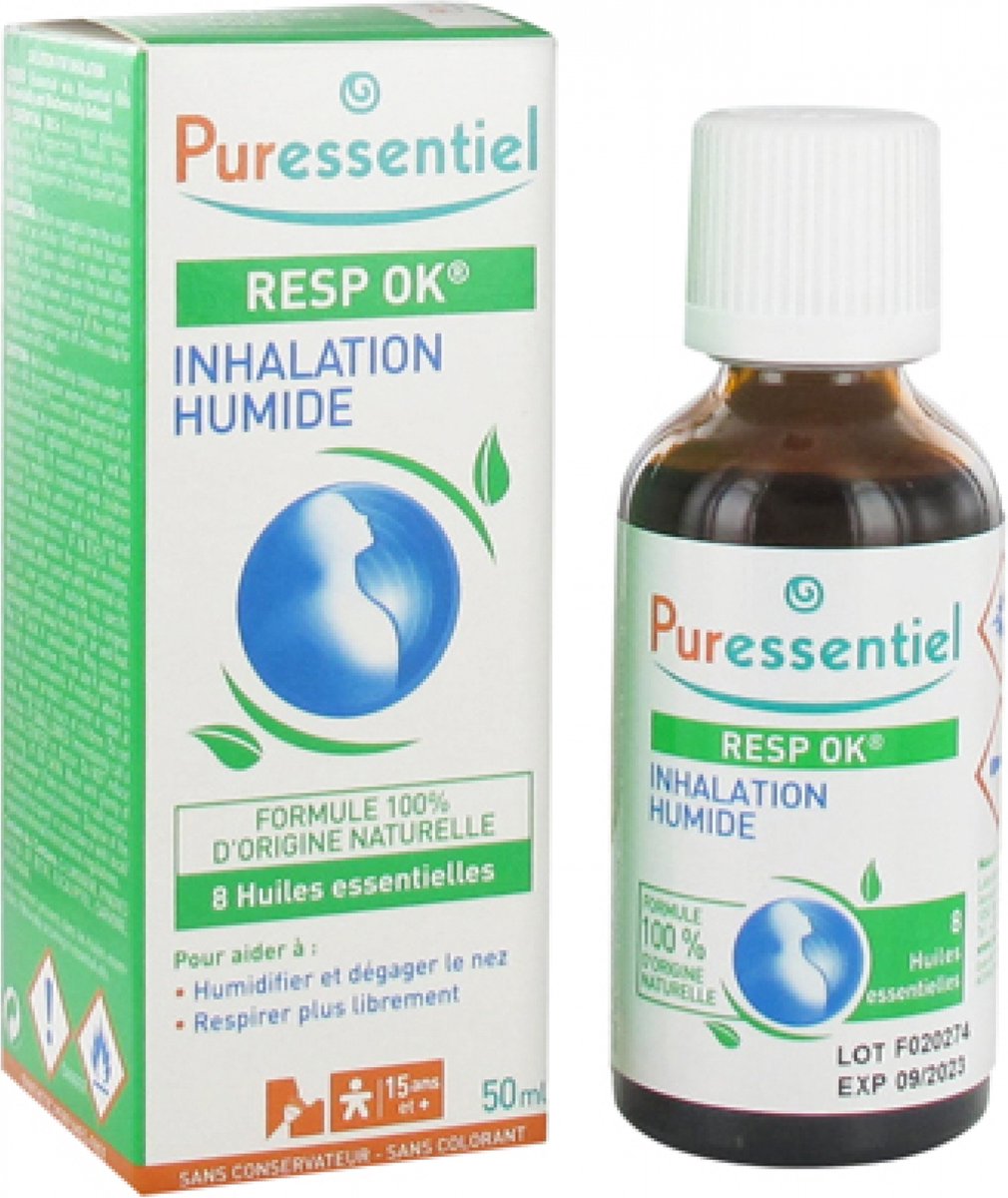 Goedkoopste Puressentiel Resp OK Inhalatie Nat 50 ml