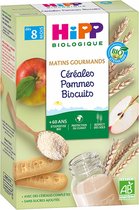 HiPP Matins Gourmands Céréales Pommes Biscuits van 8 Maanden Biologisch 250 g