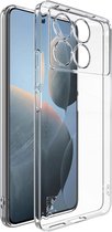 IMAK TPU Back Cover - Geschikt voor Xiaomi Poco X6 Pro 5G Hoesje - Transparant