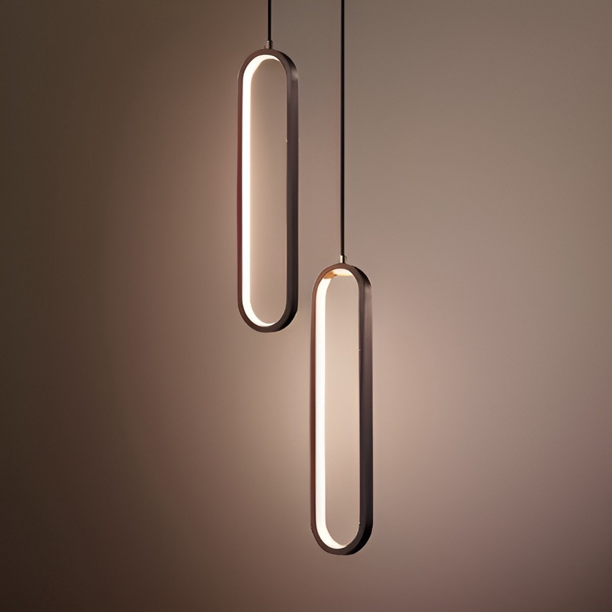 EFD Lightning HL05 – Design Hanglamp – Modern – Zwart – Verstelbaar – Hanglampen Eetkamer, Woonkamer