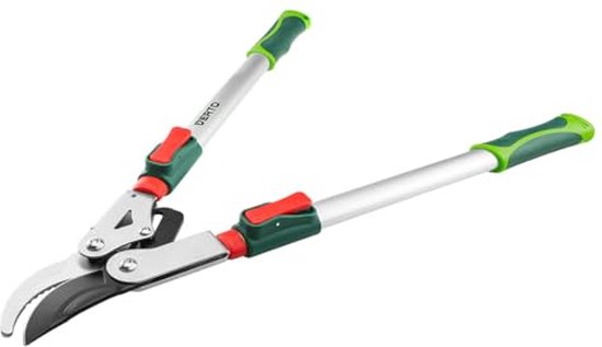 Verto Takkenschaar SUPER PRO ALU Telescopisch Knipdiameter 45-50mm Speciaal Schanier 30% Meer Knip Kracht Lengte 67-97cm Type Bypass ALUMINIUM Antislip Hendel — afbeelding 3