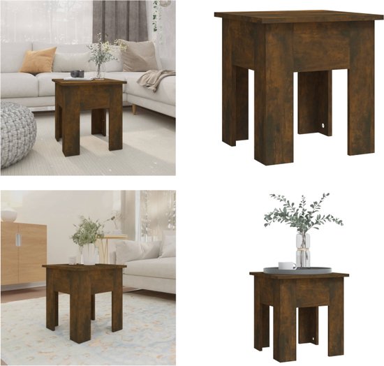 vidaXL Salontafel 103,5x60x35 cm spaanplaat wit