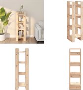 vidaXL Boekenkast/kamerscherm 100x30x123,5 zwart, opbergkast, kamerscherm, meubel, kast, kamerverdeler, opslagkast, wandkast, boekenrek, opbergkasten