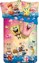 Sponge Bob Dekbedovertrek Bikinibroek - Eenpersoons - 140 x 200 cm - Polyester