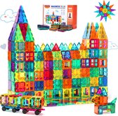 speelgoed magnétiques - Train - Tuiles magnétiques - Magna Tiles alternative - 100pcs - speelgoed Montessori - Jouets enfants