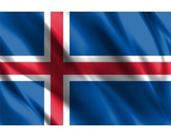 IJslandse vlag - Vlag van IJsland - IJslandse vlag -IJslandse Gemeenschap Vlag - 90/150CM - Iceland flag - Vlag van IJsland - Reykjavic