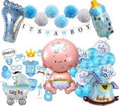FeestmetJoep® Babyshower jongen versiering - Babyshower decoratie
