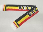 Belgische Voetbal - Fan- Sjaal, Sjerp 145x16cm Polyester + Shminkstift+ Bloemenarmband