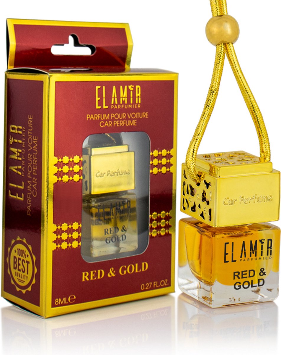 Auto Parfum Red & Gold EL AMIR 8ml - Parfum pour voiture