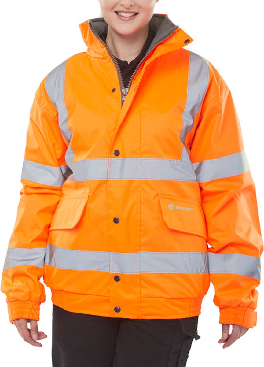 Beeswift Fleece Jack - Oranje - Maat XXL