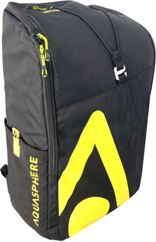 Aquasphere Pool Backpack - Zwemtas - Zwart/Geel