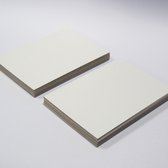 Wit karton A5 2mm 20 vel - wit bord