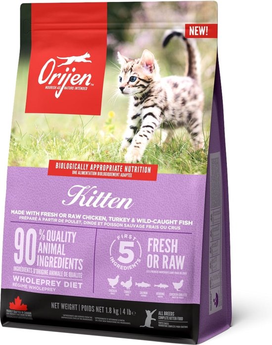 Orijen Kattenvoer Whole Prey Kitten 1,8 kg
