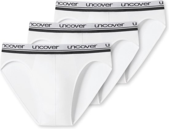 Uncover By Schiesser Men 3Pack Slip Wit- S (4)