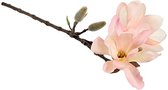 Kunstbloem - Kunst magnolia tak klein met zijtakken roze - L8B8-HOOGTE 62CM