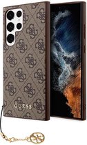 Guess Samsung Galaxy S24 Ultra Case Charm Back Cover Marron