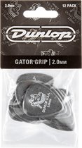 Jim Dunlop - Gator Grip - Plectrum - 2.00 mm - 12-pack
