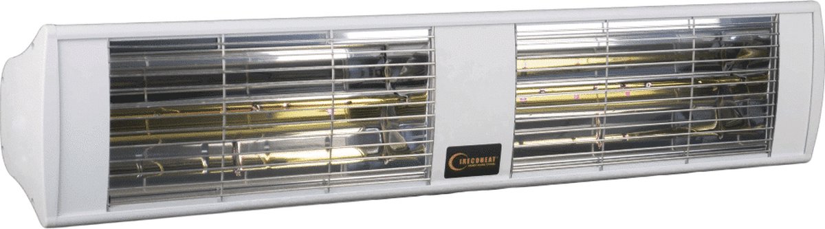 Hangende Heater (elektrisch) Goldsun Supra Twin 3000 Watt Wit GSS30W