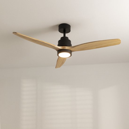 CREATE - WIND STYLANCE - Ventilateur De Plafond 40W Silencieux 132 Cm 100 Bois CREATE - WIND STYLANCE - Ventilateur De Plafond 40W Silencieux 132 Cm 100 Bois