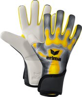 Erima Flex-Ray Pro Keepershandschoenen - Grijs / Geel | Maat: 9