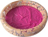 Piscine Opblaasbaar Swim Essentials - Piscine Bébé & Kinder - Fleurs Pink - Ø 100 cm