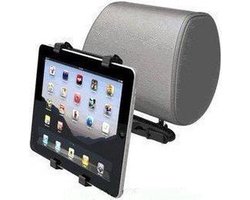Jumada's - Stevige Tablet Houder voor Hoofdsteun | Universeel voor alle Tablets | Draaimechanisme | 6-12 inch | Geschikt voor iPad, Samsung Tab en meer | Kwaliteit Hoofdsteunhouder