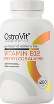 Vitaminen - Vitamin B12 Methylocobalamin - 200 Tablets - OstroVit - Vitaminen B12 Supplementen