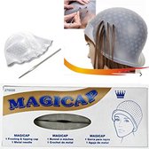 Haar Highlight Cap – Magicap Herbruikbare Haarkleur Markering Tipping Cap En Metal Hook Tipping